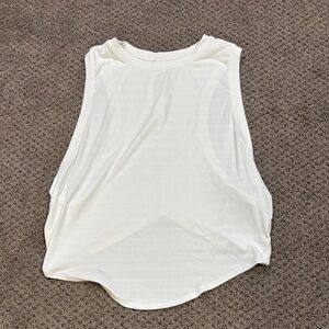 lululemon athletica White Muscle Tee